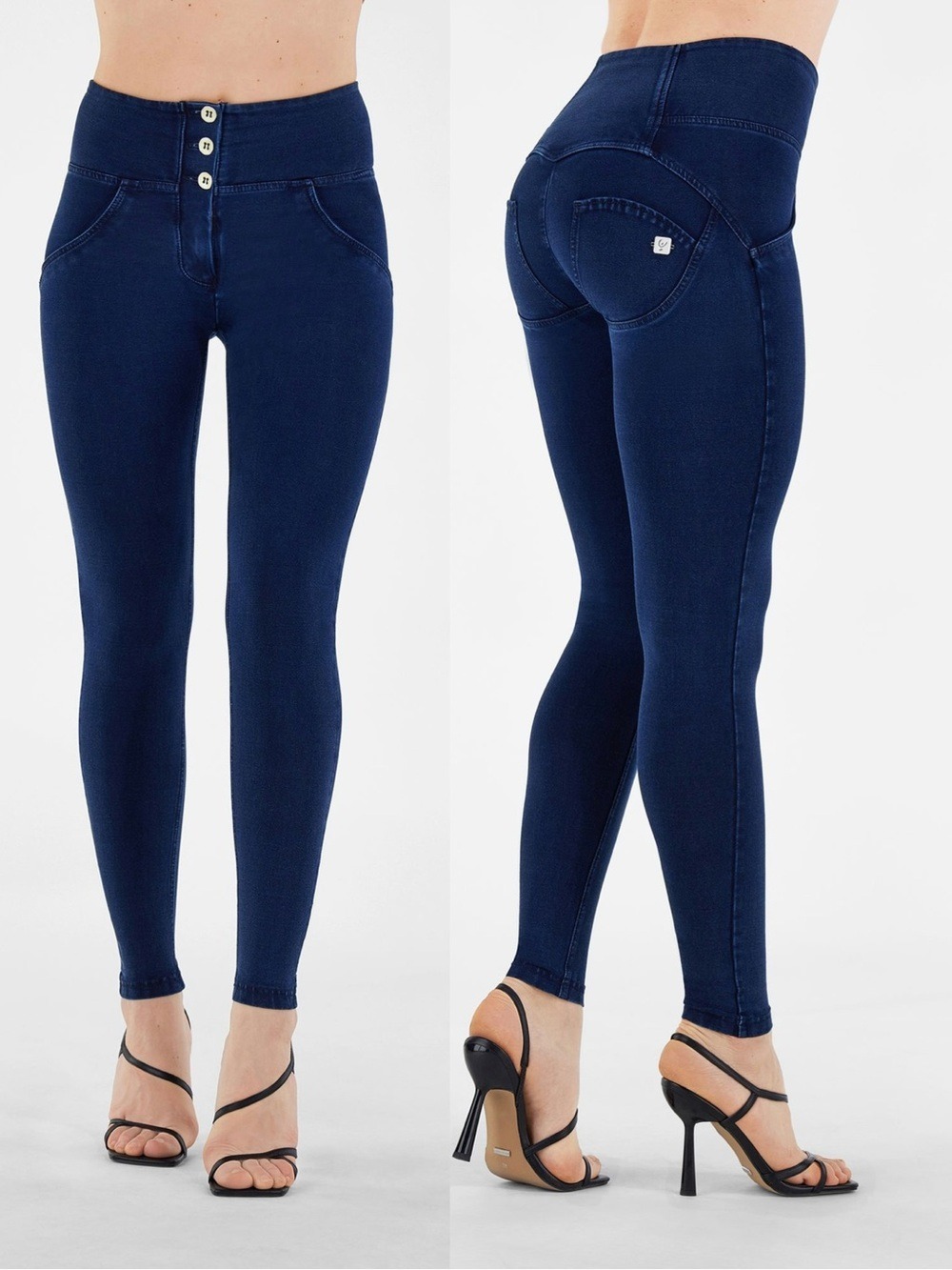 Freddy High waist hourglass-fit WR.UP® shaping super skinny jeggings XL